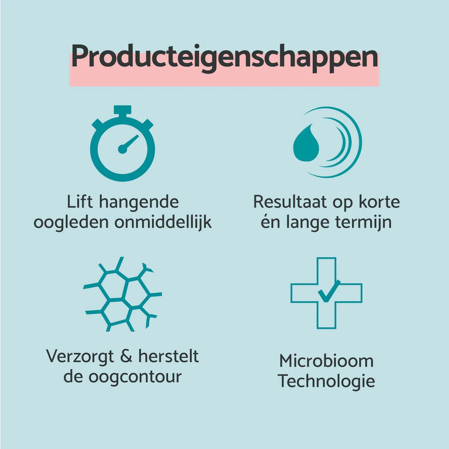 Pakket voor het Instant Liften van Oogleden