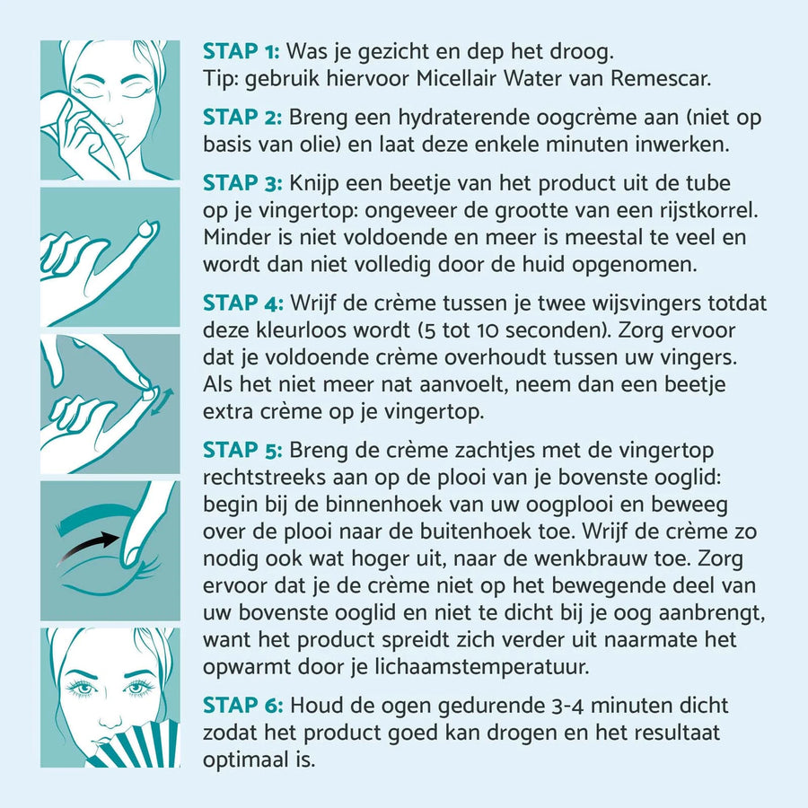 Pakket voor het Instant Liften van Oogleden