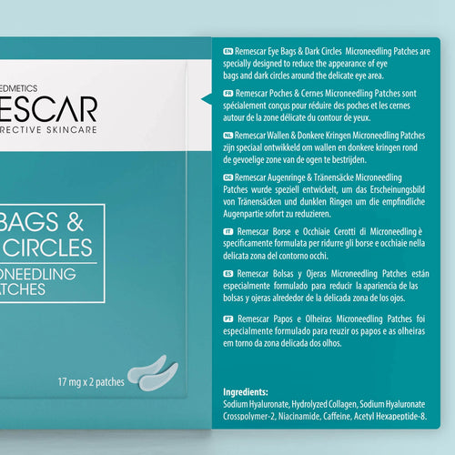 Wallen & Donkere Kringen Microneedling Patches