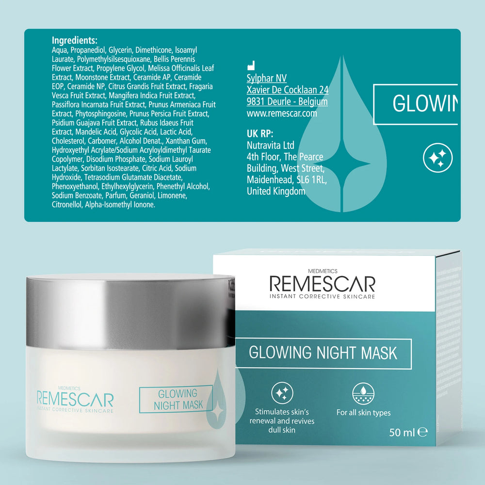 Glowing Night Mask