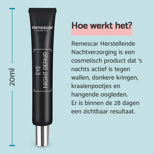 Herstellende Nachtcrème voor de Oogcontour